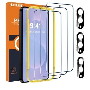 Screen Protector for Samsung Galaxy S25 Edge with Camera Lens Protector 3-pack